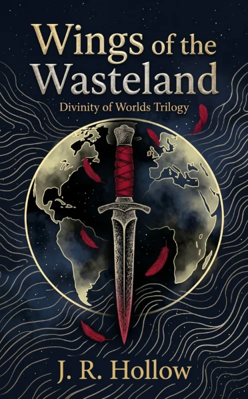 Cover of Wings of the Wasteland by J.R. Hollow