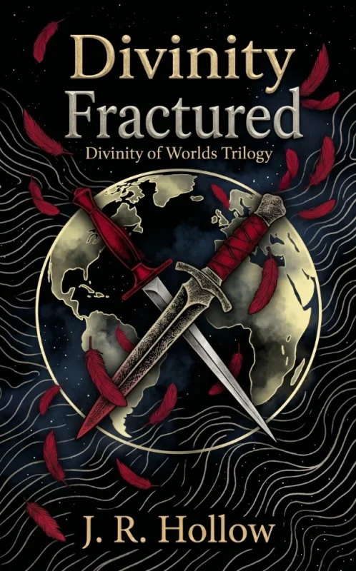 Cover of Divinity Fractured by J.R. Hollow