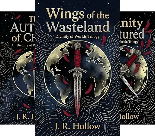 Book covers: Divinity of Worlds by J.R. Hollow