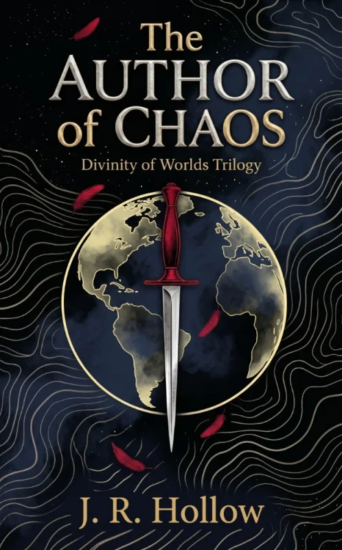 Cover of The Author of Chaos by J.R. Hollow